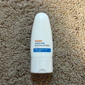 NWT carpe clinical grade exfoliating underarm wash